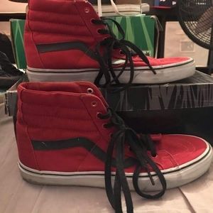 Vans Red Hightop